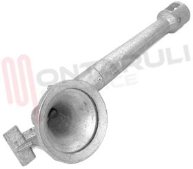 Visualizza i dettagli per BRUCIATORE GHISA A PIPA ONOFRI L=275MM. Immagine di BRUCIATORE GHISA A PIPA ONOFRI L=275MM.
