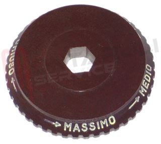 Immagine di MANOPOLA MARRONE TERMOSTATO FERRO