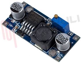 Visualizza i dettagli per MODULO CONVERTITORE REGOLABILE DC-DC CC-CV 1,23V-30V Immagine di MODULO CONVERTITORE REGOLABILE DC-DC CC-CV 1,23V-30V