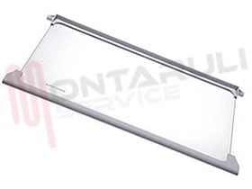 Visualizza i dettagli per VETRO FRIGO 495X295MM. COMPLETO CON PROFILI Immagine di VETRO FRIGO 495X295MM. COMPLETO CON PROFILI