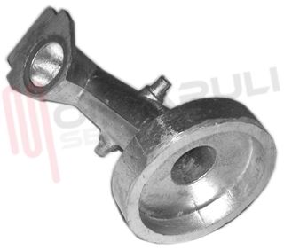 Immagine di BRUCIATORE GHISA A PIPA GRANDE BECCHI L=120MM.