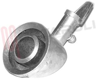 Immagine di BRUCIATORE GHISA A PIPA CORONA OSVA L=145MM.