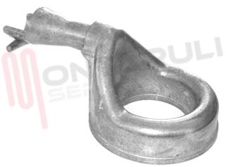 Immagine di BRUCIATORE GHISA A PIPA CORONA ARISTON L=150MM.