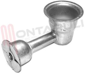 Visualizza i dettagli per BRUCIATORE LAMIERA A PIPA PICCOLO CAMPING SVB L=92MM. Immagine di BRUCIATORE LAMIERA A PIPA PICCOLO CAMPING SVB L=92MM.