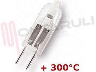 Immagine di LAMPADA ALOGENA SPILLO 20W G4 12V 300°C FORNO OVEN CHIARA