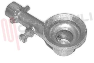 Immagine di BRUCIATORE ALLUMINIO A PIPA MEDIO FARGAS L=130MM.
