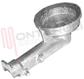 Immagine di BRUCIATORE ALLUMINIO A PIPA GRANDE REX L=140MM.