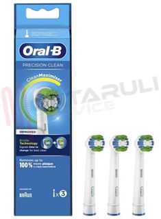 Immagine di SPAZZOLINI RICAMBIO ORAL-B BRAUN PRECISION CLEAN 3PZ
