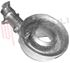 Immagine di BRUCIATORE ALLUMINIO A PIPA CORONA GRANDE REX L=145MM.