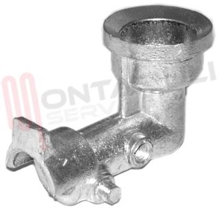 Immagine di BRUCIATORE ALLUMINIO A PIPA PICCOLO REX L=77MM.