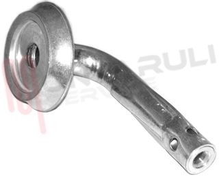 Immagine di BRUCIATORE ALLUMINIO A PIPA MEDIO LOFRA L=138MM.