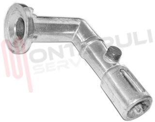 Immagine di BRUCIATORE ALLUMINIO A PIPA PICCOLO BIMAR L=97MM.