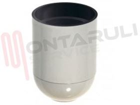Visualizza i dettagli per PORTALAMPADA E27 LISCIO BIANCO BAKELITE Immagine di PORTALAMPADA E27 LISCIO BIANCO BAKELITE