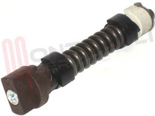 Immagine di CERNIERA COPERCHIO DESTRA MARRONE L=96,7MM.