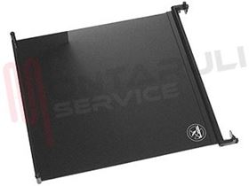 Visualizza i dettagli per COPERCHIO COMPLETO PIANO COTTURA NERO 60CM. Immagine di COPERCHIO COMPLETO PIANO COTTURA NERO 60CM.