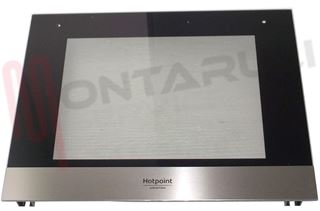 Immagine di VETRO FORNO ESTERNO ALT.480X595MM.CON STAFFE