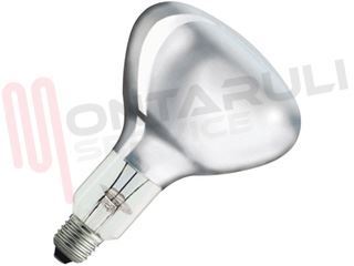 Immagine di LAMPADA SPOT R125 E27 250W 230V SL/R SICCATHERM SATINATA