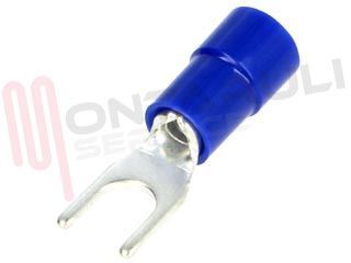 Immagine di CAPICORDA FORCELLA BLU 2,5MMQ VITE D4