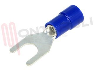 Immagine di CAPICORDA FORCELLA BLU 2,5MMQ VITE D5