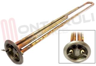 Immagine di RESISTENZA SCALDABAGNO 2000W 220V INOX CON FLANGIA