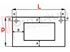 Immagine di VETRO FORNO ALT.386X573MM. BIANCO