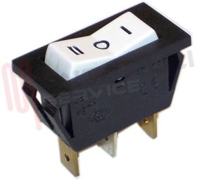 Visualizza i dettagli per COMMUTATORE I-0-II TASTO BIANCO Immagine di COMMUTATORE I-0-II TASTO BIANCO