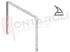Immagine di GUARNIZIONE PORTA FORNO 3 LATI 295X600X295MM.