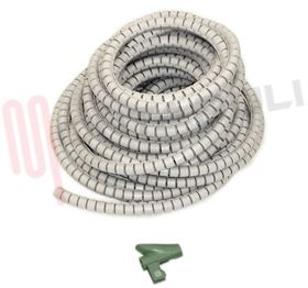 Visualizza i dettagli per SPIRALE D.16MM. CON CLIP MATASSA 15MT. Immagine di SPIRALE D.16MM. CON CLIP MATASSA 15MT.