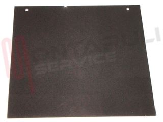 Immagine di VETRO COPERCHIO MARRONE 504X480X5MM. GASFIRE