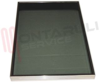 Immagine di VETRO COPERCHIO FUME' C/TELAIO 550X358XH.30MM. PICCOLO