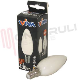 Visualizza i dettagli per LAMPADA OLIVA LED E14 4W 230V 3000°K (RESA=38W) Immagine di LAMPADA OLIVA LED E14 4W 230V 3000°K (RESA=38W)