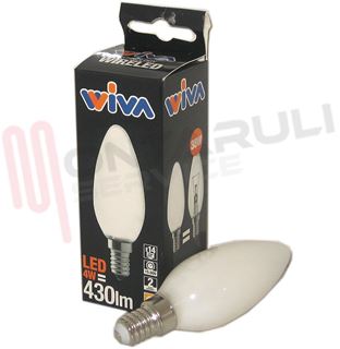 Immagine di LAMPADA OLIVA LED E14 4W 230V 3000°K (RESA=38W)