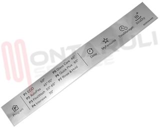 Immagine di ETICHETTA MASCHERINA PROGRAMMI LAVASTOVIGLIE REX ELECTROLUX