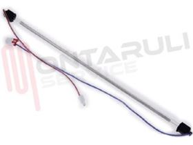 Visualizza i dettagli per RESISTENZA SBRINAMENTO EVAPORATORE 230V 180W L=540MM. Immagine di RESISTENZA SBRINAMENTO EVAPORATORE 230V 180W L=540MM.