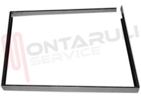 Visualizza i dettagli per CORNICE INOX FERMA VETRO FORNO 490X410X30MM. Immagine di CORNICE INOX FERMA VETRO FORNO 490X410X30MM.