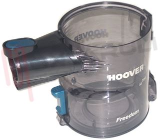 Immagine di CONTENITORE POLVERE SCOPA ELETTRICA HOOVER AZZURRO