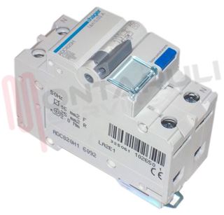 Immagine di INTERRUTTORE DIFFERENZIALE MAGN. 1P+N 30MA AC 20A 4.5KA C
