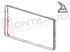 Immagine di GUARNIZIONE PORTA FORNO 4 LATI 540X300MM. MAXI 4L+2G