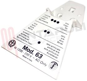 Visualizza i dettagli per RETROMANICO SERIGRAFATO FERRO MOD.63 1200W Immagine di RETROMANICO SERIGRAFATO FERRO MOD.63 1200W