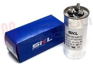 Immagine di CONDENSATORE METALLICO 35+6MF 450VAC X CONDIZIONATORI