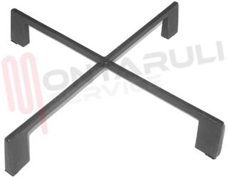 Immagine di GRIGLIA 1 FUOCO GHISA 248X248MM. NARDI