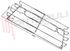 Immagine di GRIGLIA 2 FUOCHI FILO 377X175MM. CROMATA SAMET