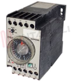 Visualizza i dettagli per TIMER RELE' TEMPO REGOLABILE SIEMENS 110/120V 7PR41 Immagine di TIMER RELE' TEMPO REGOLABILE SIEMENS 110/120V 7PR41