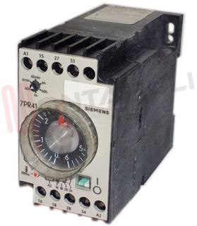Immagine di TIMER RELE' TEMPO REGOLABILE SIEMENS 110/120V 7PR41
