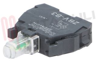 Immagine di ZBV-B3 ELEMENTO A LED LUMINOSO VERDE 24V SCHNEIDER