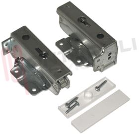 Visualizza i dettagli per KIT CERNIERE INF./SUP. PORTA FRIGO 2 PEZZI Immagine di KIT CERNIERE INF./SUP. PORTA FRIGO 2 PEZZI