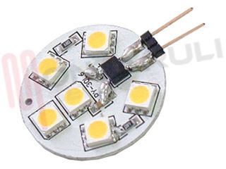 Immagine di LAMPADA LED 1W G4 6 LED 12V BIANCO CALDO