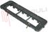 Immagine di SUPPORTO 6 POSTI MONTA SISTEMA 45 BLACK AFFIANCATI NOIR