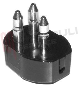 Visualizza i dettagli per SPINA TELEFONICA SIP NERA Immagine di SPINA TELEFONICA SIP NERA