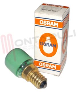 Immagine di LAMPADA PICCOLA PERA VERDE E14 13W 230V